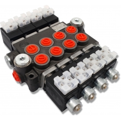 ROZDZIELACZ HYDRAULICZNY 4 SEK 50L ELEKTRYCZNY 12V BADESTNOST